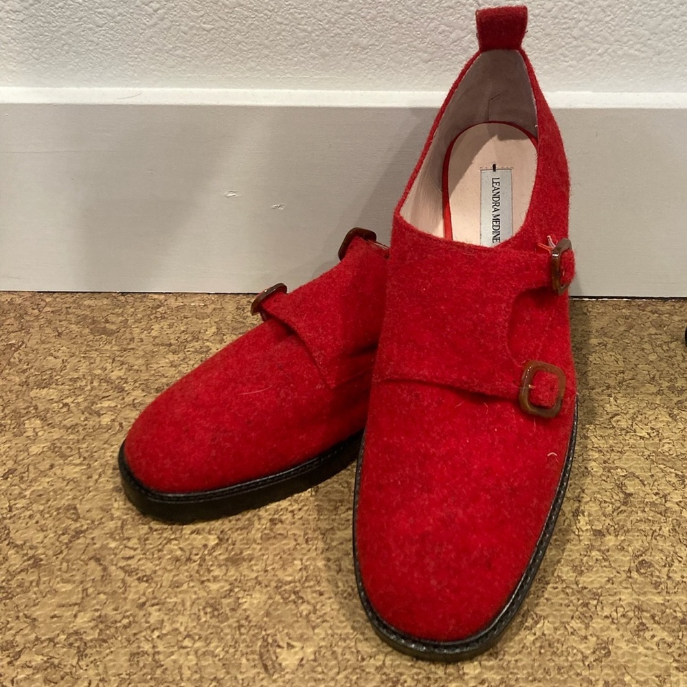 LEANDRA MEDINE 2018 collection buckle brogues